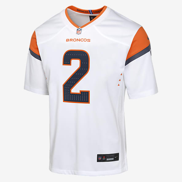Denver broncos grey jersey top